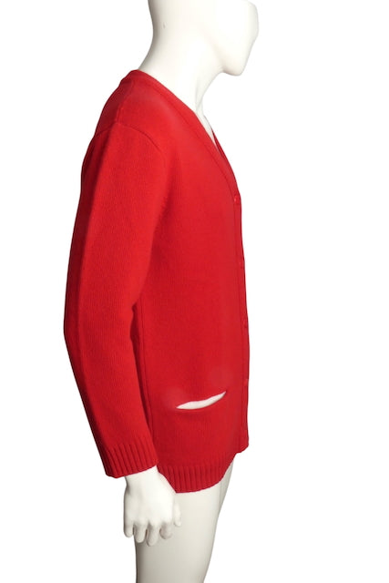 MOSCHINO COUTURE- NWT 2020 Mickey Rat Cardigan, Size Medium