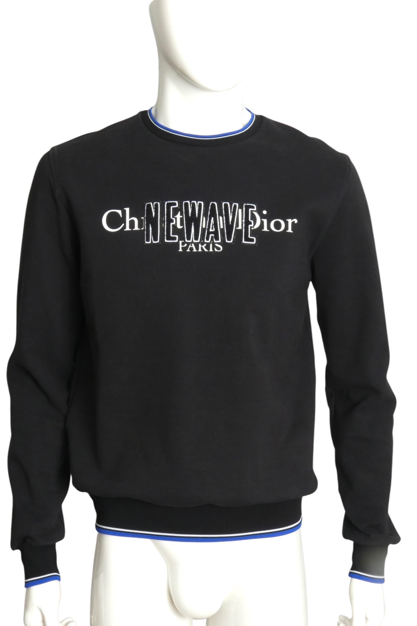 DIOR- 2017 New Wave Patch Sweatshirt, Size Large