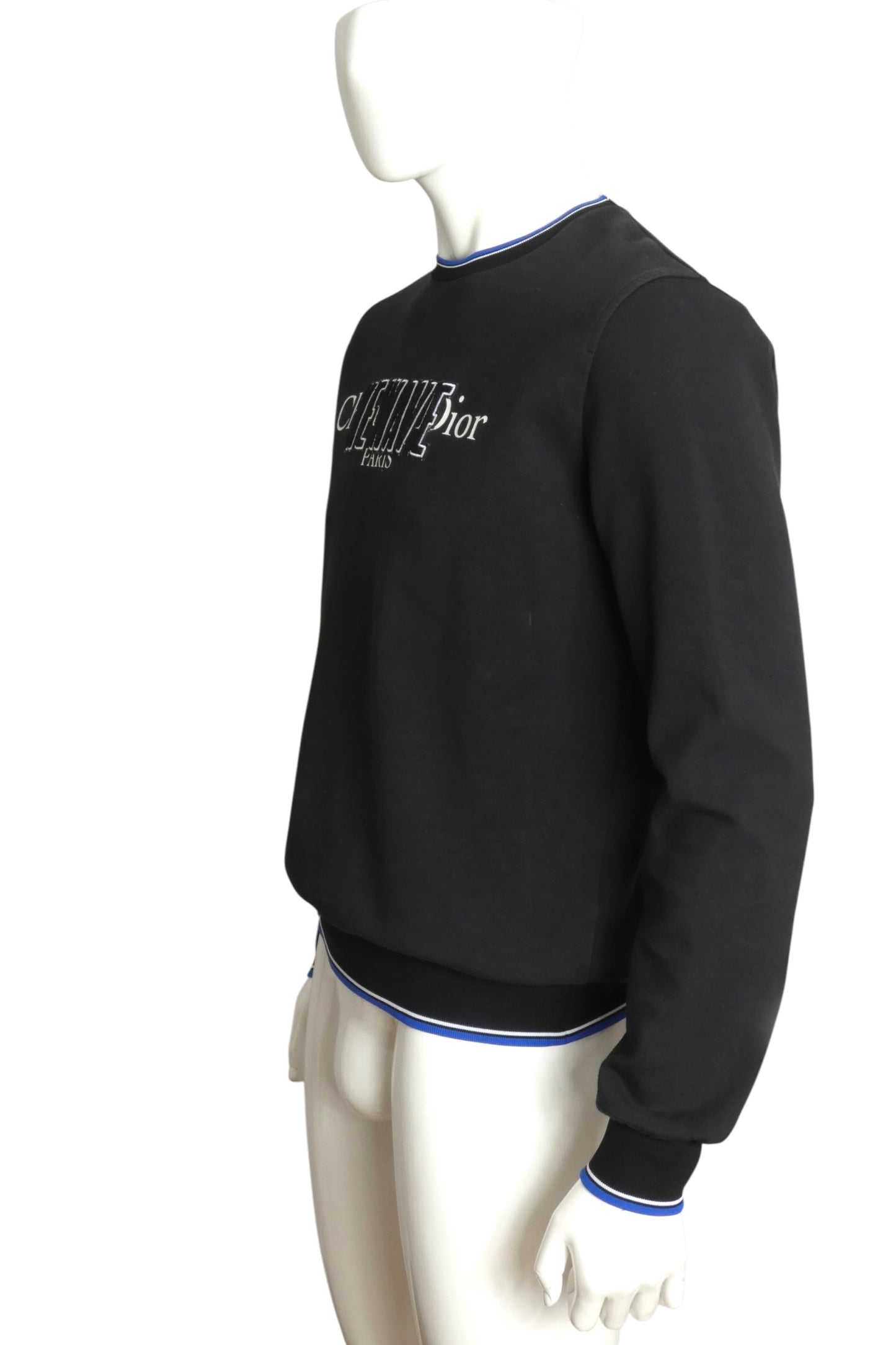 DIOR- 2017 New Wave Patch Sweatshirt, Size Large