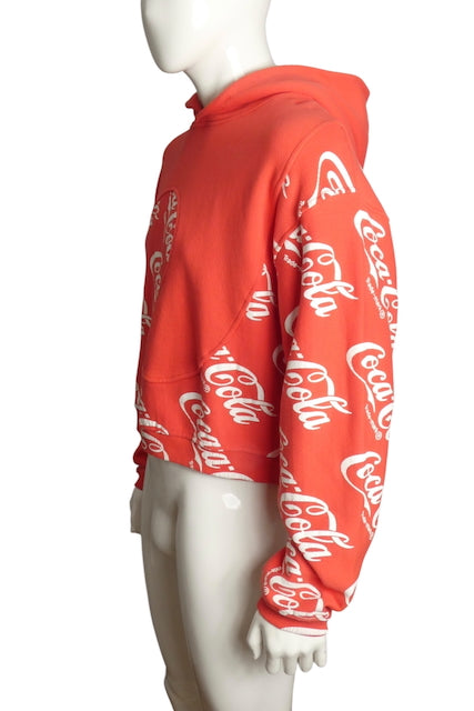ERL x Coca Cola- NWT 2024 Graphic Print Hoodie Sweatshirt, Size Small