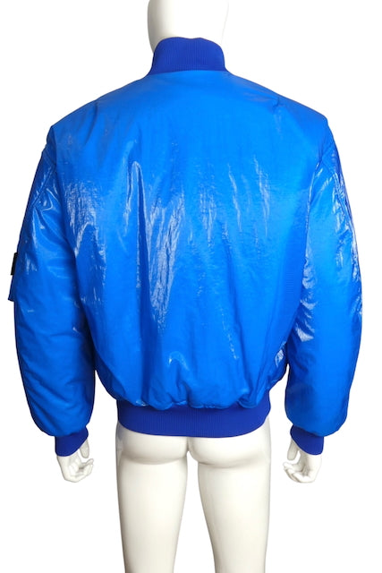 GUCCI- NWT 2024 Blue Rip Stop Bomber Jacket, Multiple Sizes Available