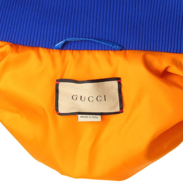 GUCCI- NWT 2024 Blue Rip Stop Bomber Jacket, Multiple Sizes Available