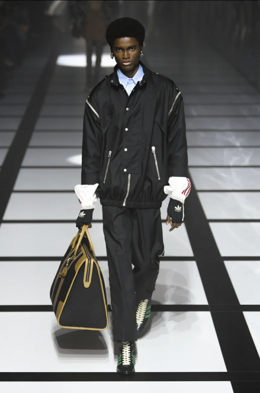 GUCCI- NWT 2024 Metamorfosi Black Nylon Zipper Coat, Multiple Sizes Available