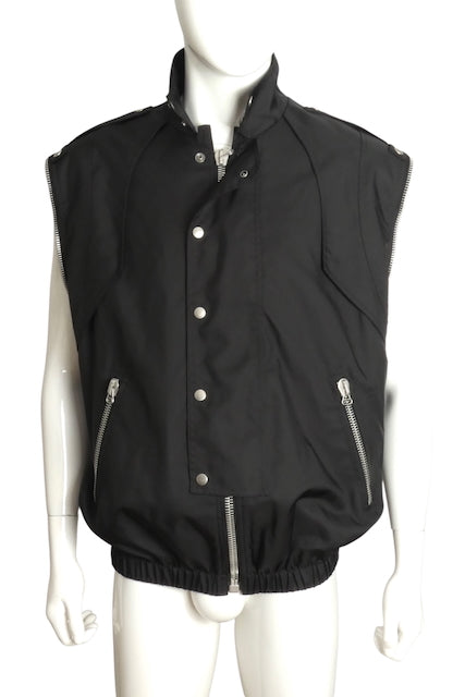 GUCCI- NWT 2024 Metamorfosi Black Nylon Zipper Coat, Multiple Sizes Available