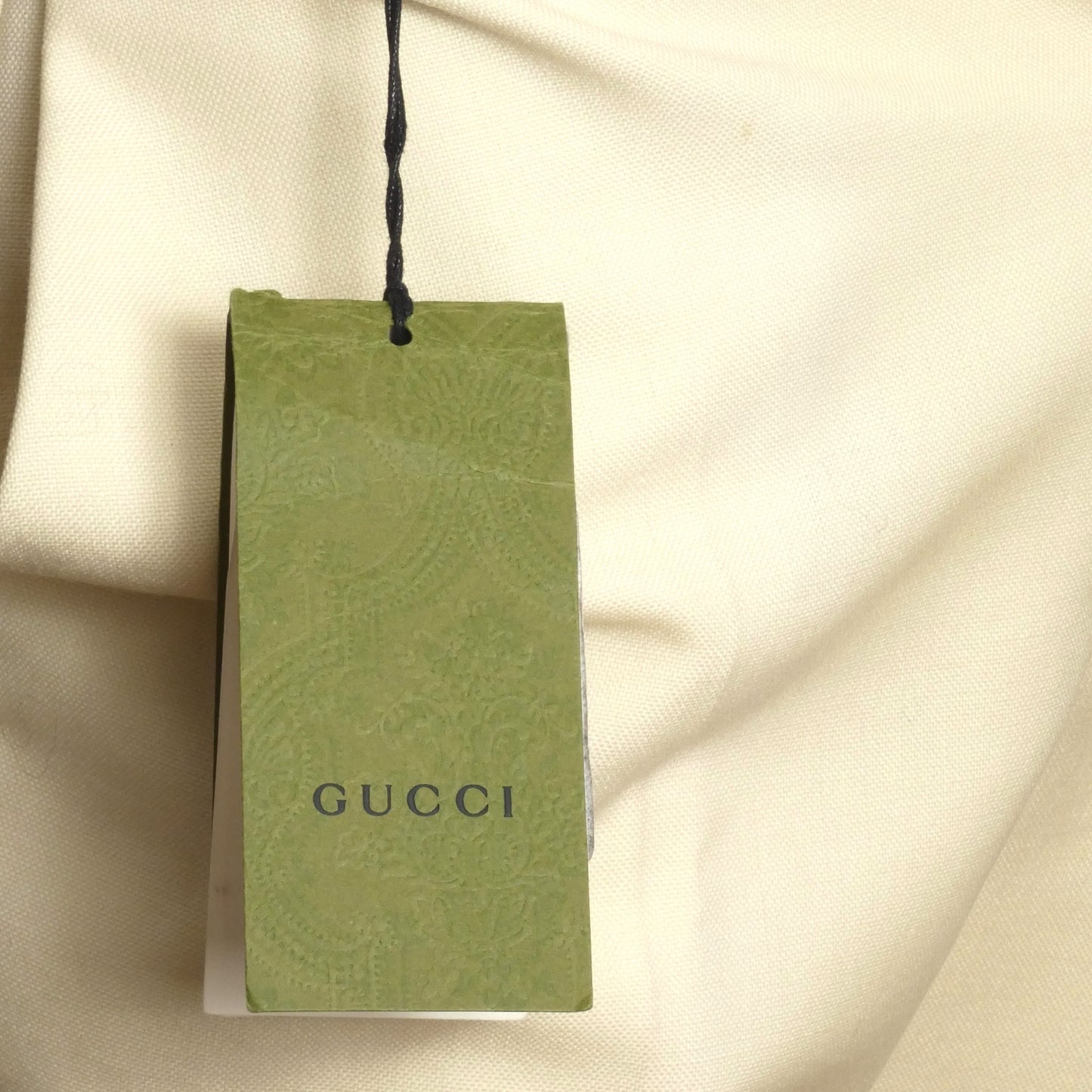 GUCCI- NWT 2022 Ivory Wool & Velvet Trousers, Waist 32