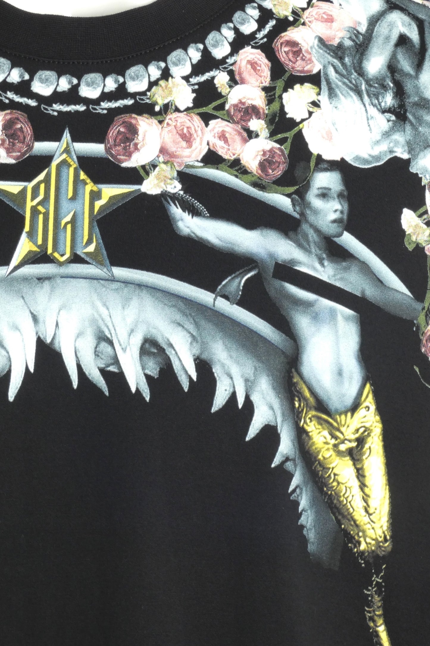 GIVENCHY- 2014 Orgy Graphic Print T-Shirt, Size Small