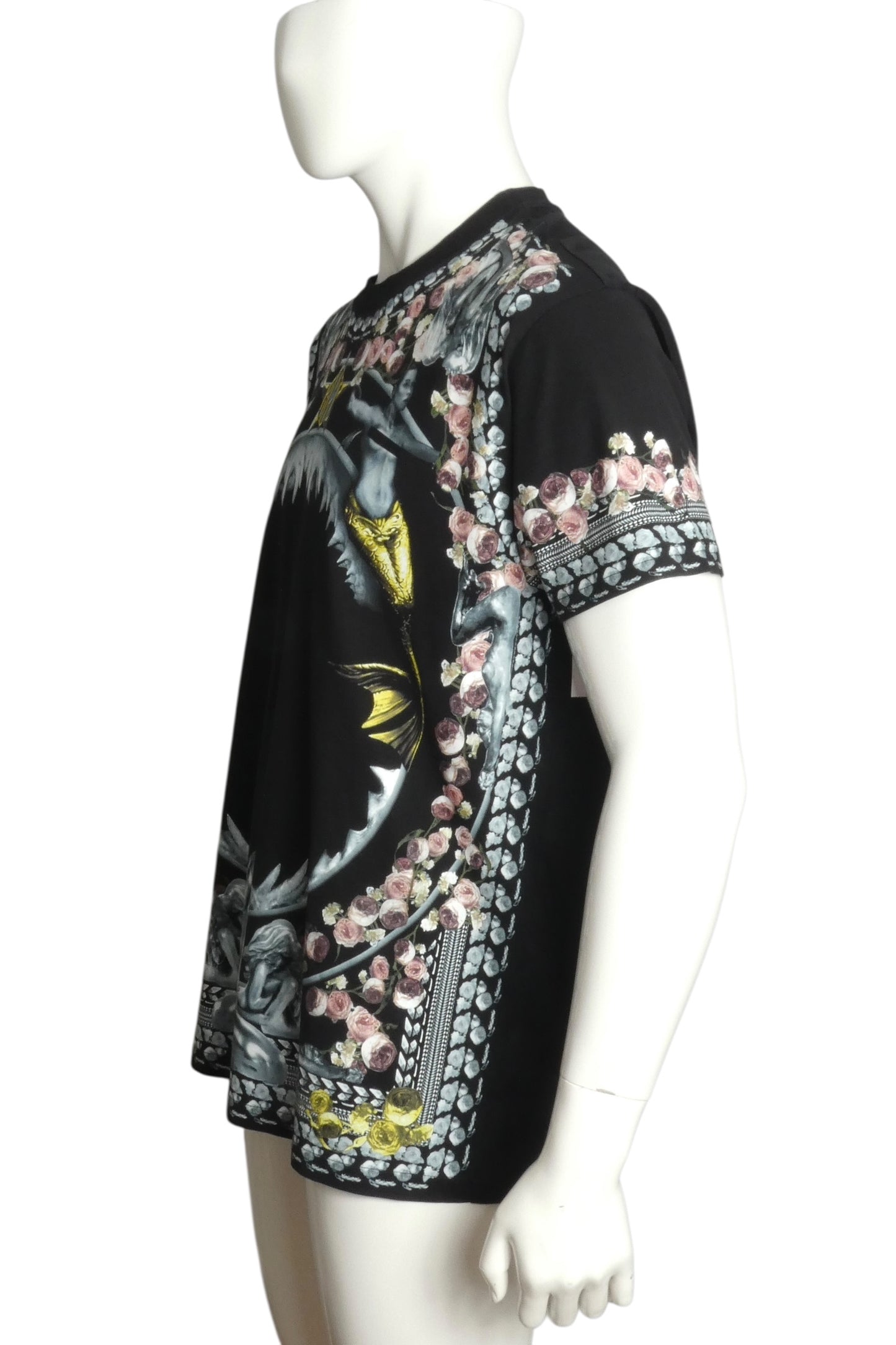 GIVENCHY- 2014 Orgy Graphic Print T-Shirt, Size Small