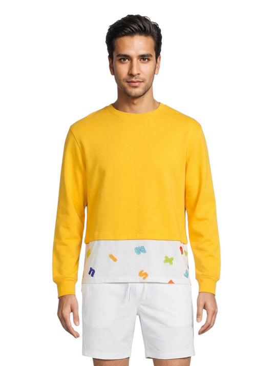 2020 Layered Sweatshirt, Size Medium