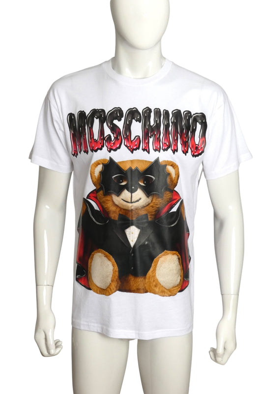 MOSCHINO COUTURE- NWT 2020 Batty Teddy Bear T-Shirt, Size XS