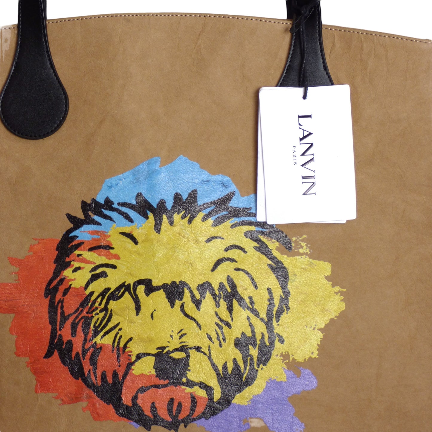 LANVIN x GALLERY DEPT- NWT Artisinal Painted Tote