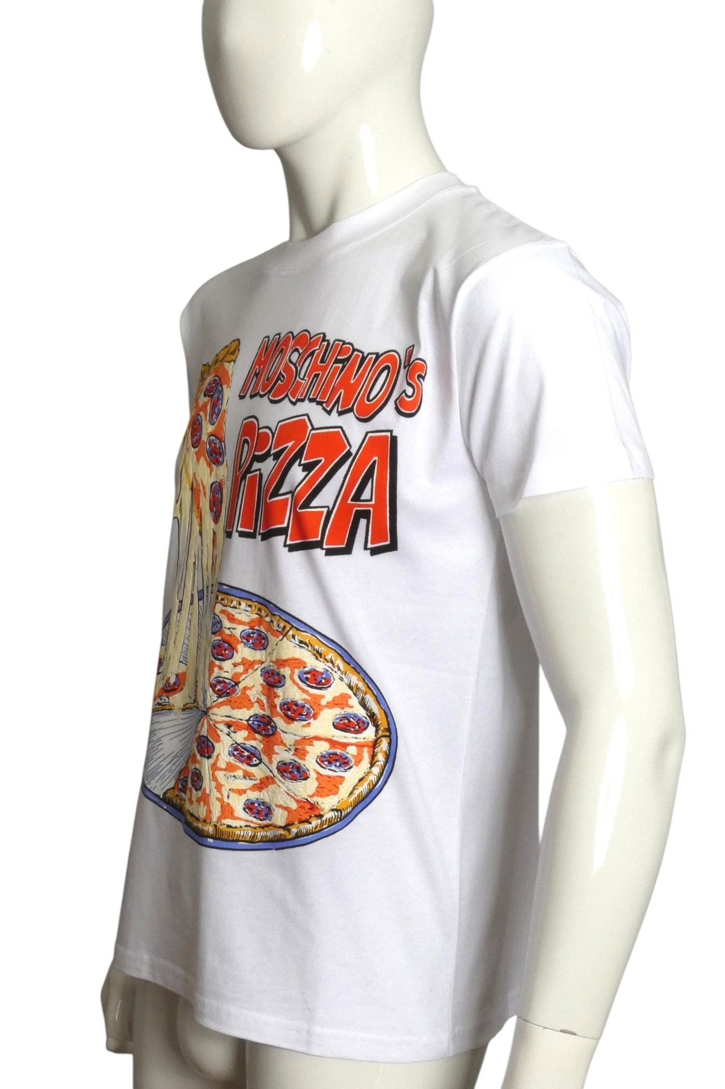 MOSCHINO COUTURE- NWT 2020 Pizza T-Shirt, Size XXS