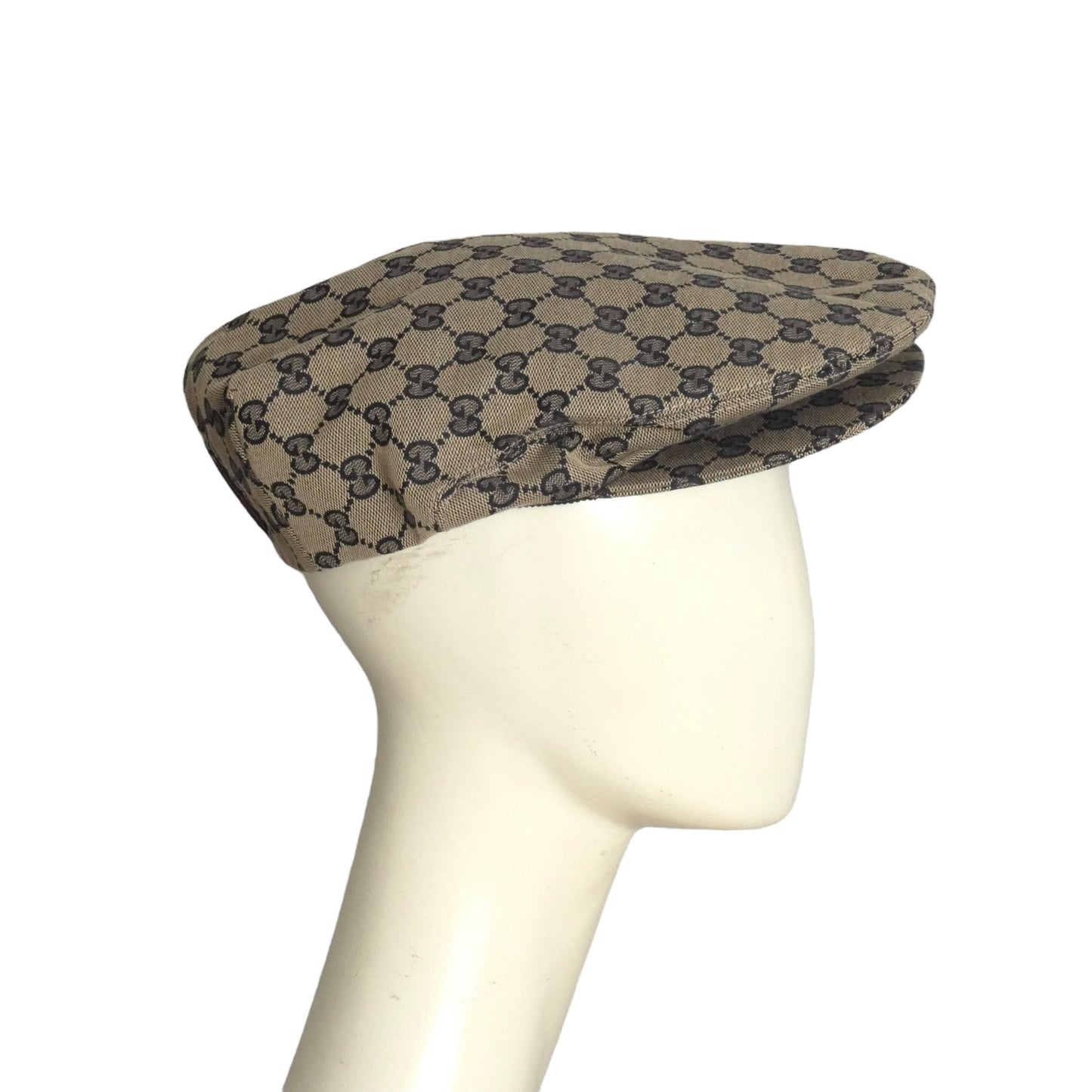 GUCCI- NWT Supreme Logo Flat Cap, Size XL