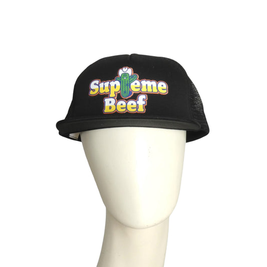 SUPREME- 2025 "Supreme Beef" Truckers Cap, One Size
