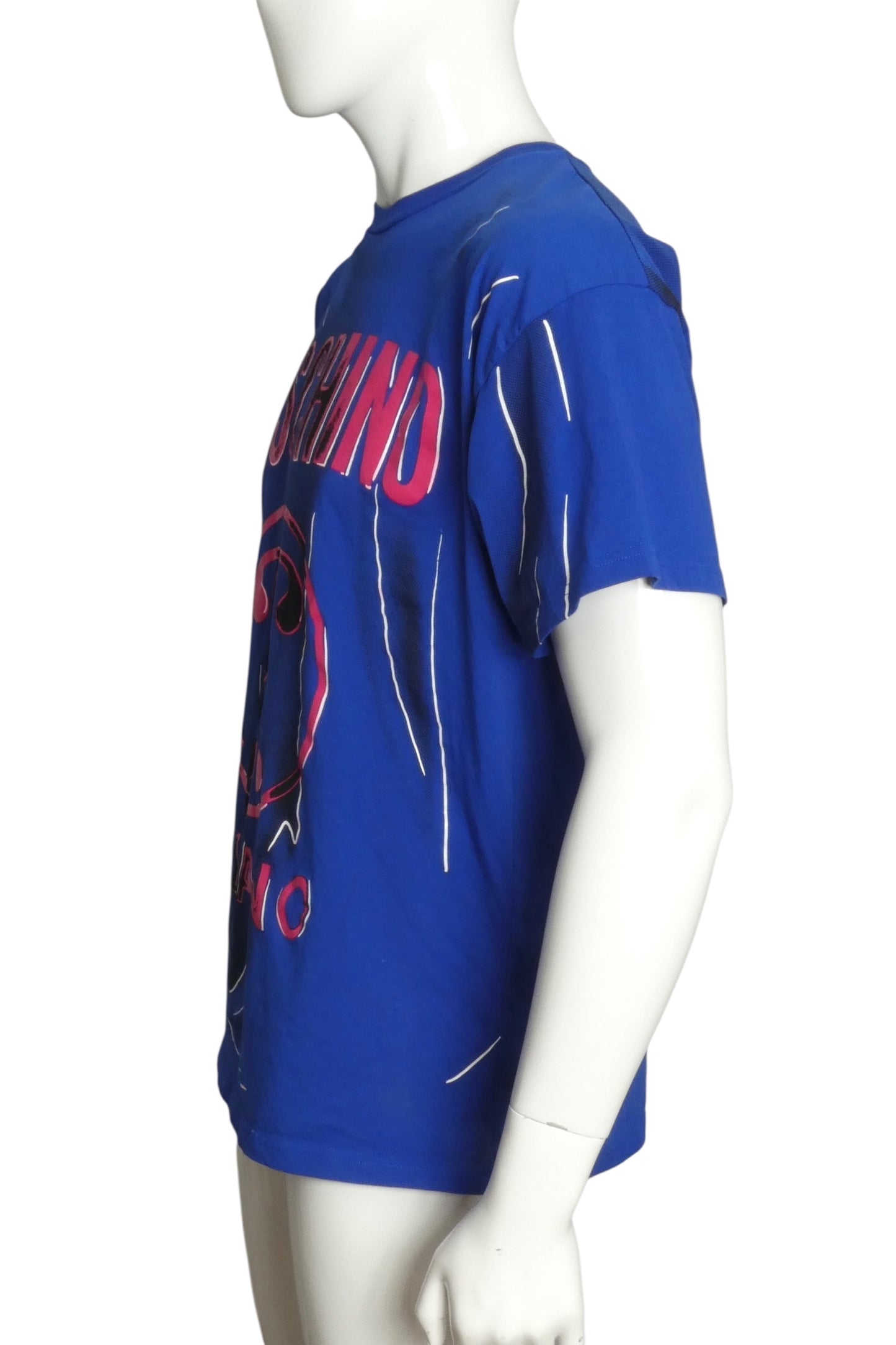 MOSCHINO COUTURE- 2016 Graphic Print T-Shirt, Size Medium