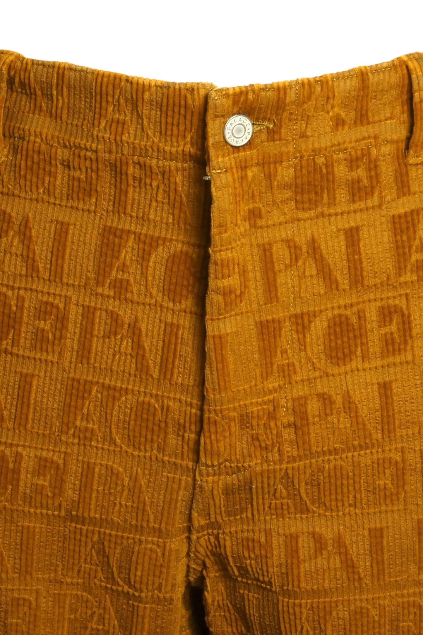 PALACE- Mustard Bossy Corduroy Trousers, Waist-38"