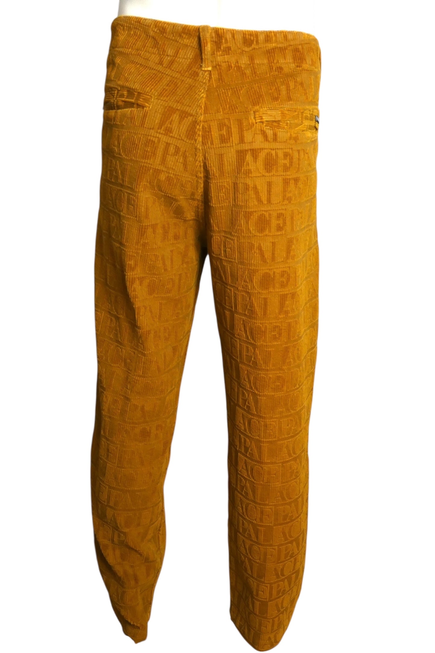 PALACE- Mustard Bossy Corduroy Trousers, Waist-38"
