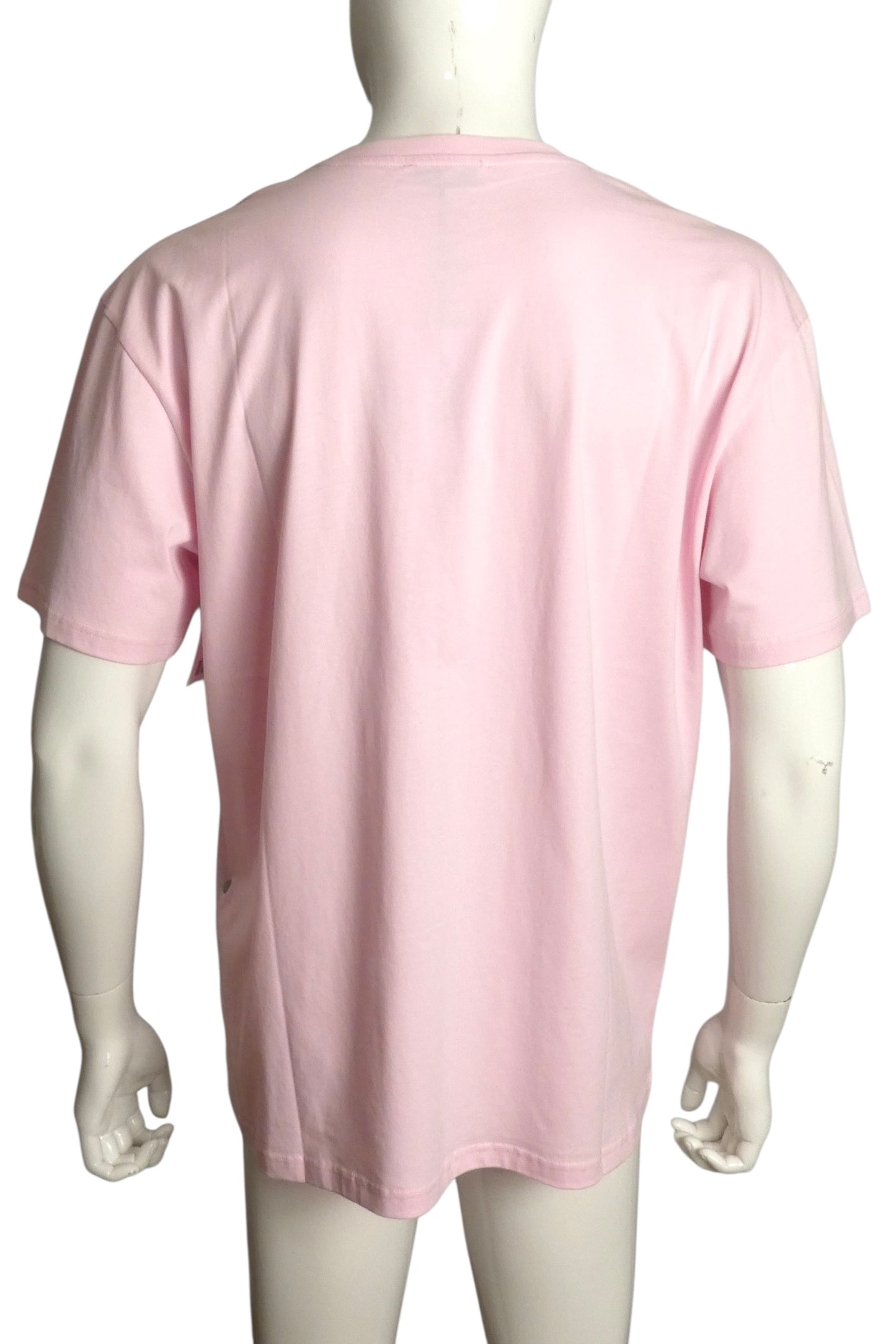 JW ANDERSON- 2022 Pink Graphic Print T-Shirt, Size XL