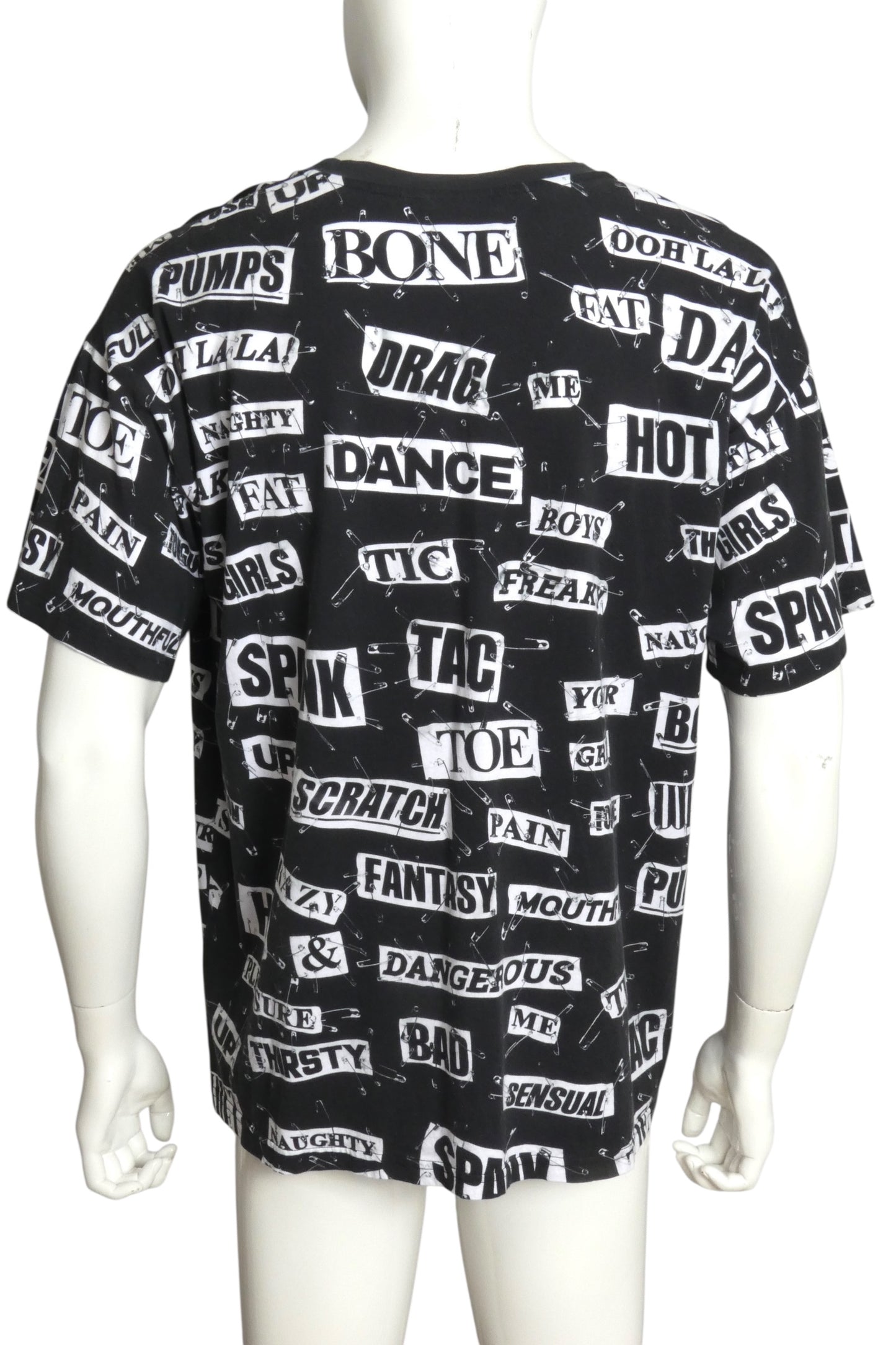 MOSCHINO COUTURE- 2018 Graphic Print T-Shirt, Size XX-Large