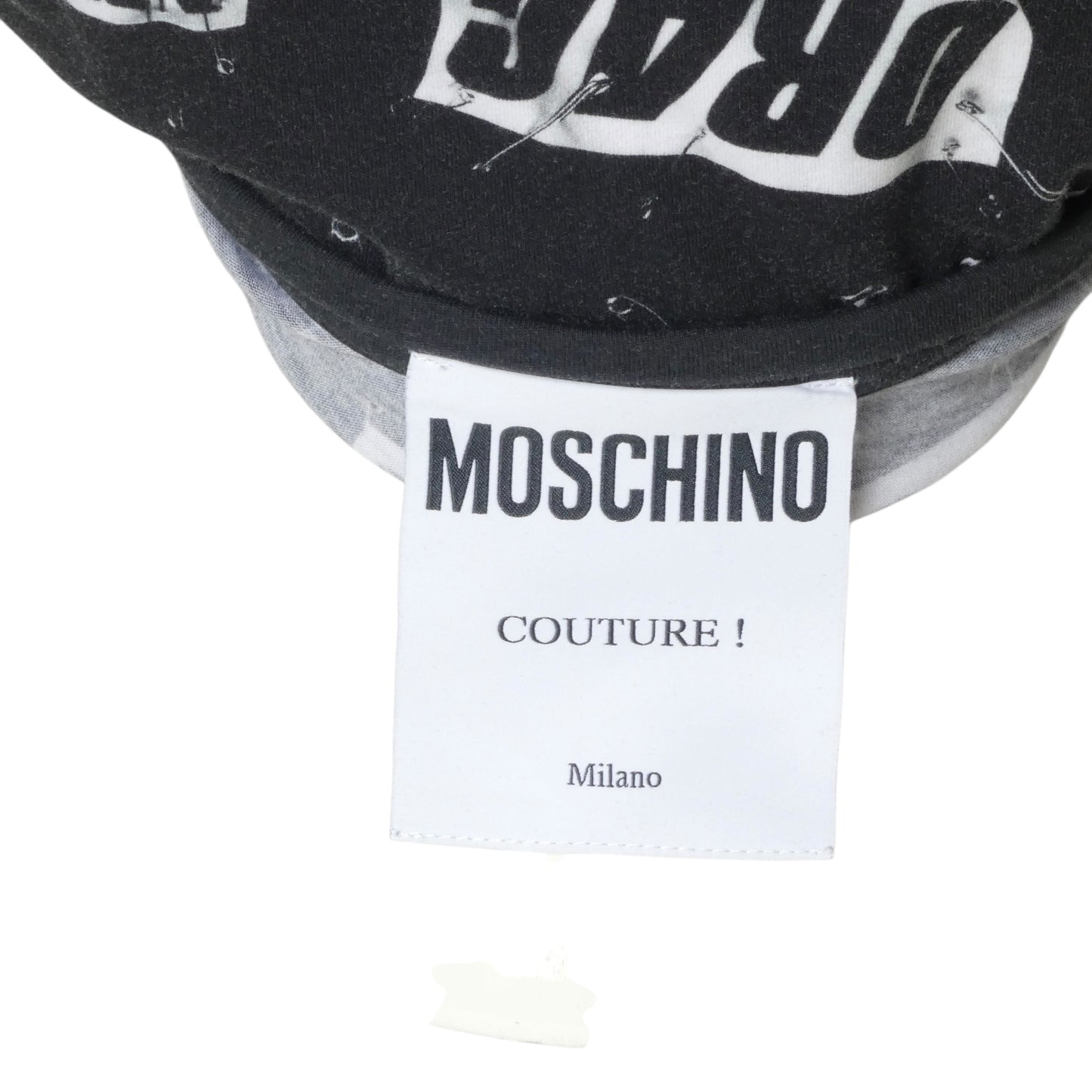 MOSCHINO COUTURE- 2018 Graphic Print T-Shirt, Size XX-Large