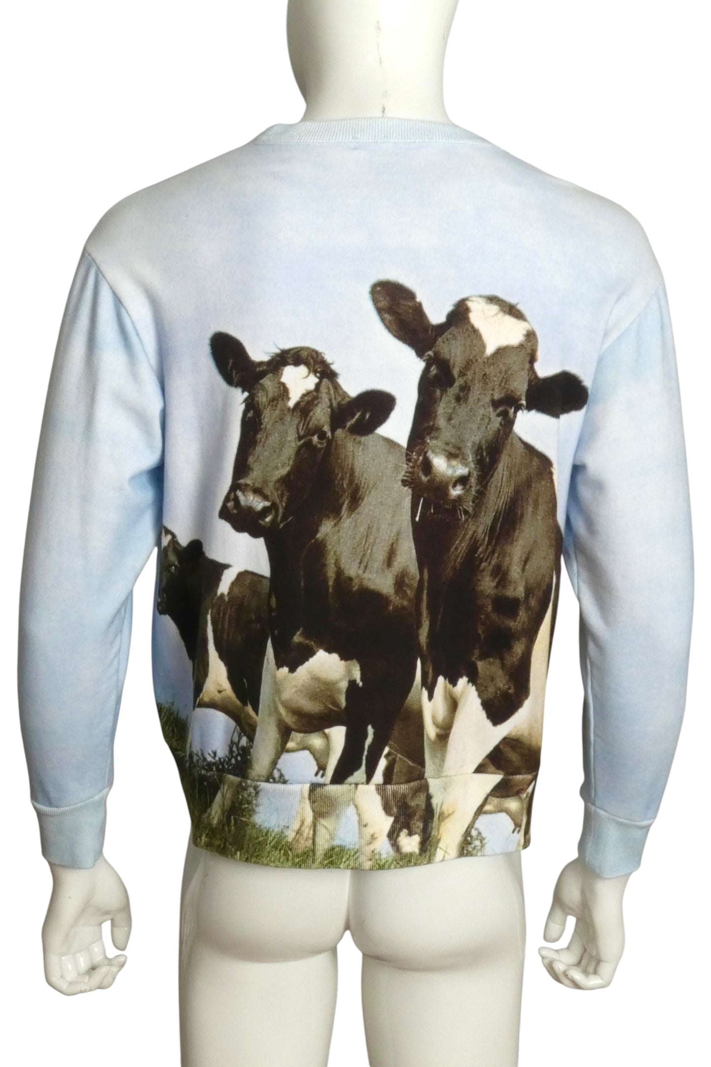 UNDERCOVER- 2023 Cow Print Cotton Sweatshirt, Size Medium
