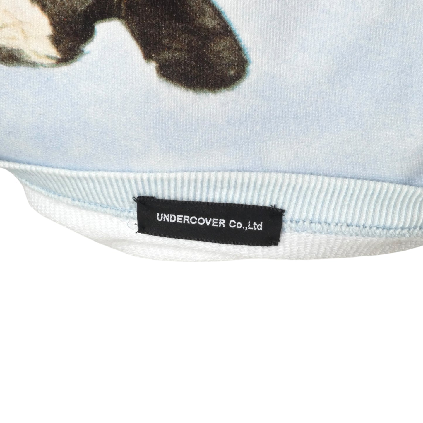 UNDERCOVER- 2023 Cow Print Cotton Sweatshirt, Size Medium
