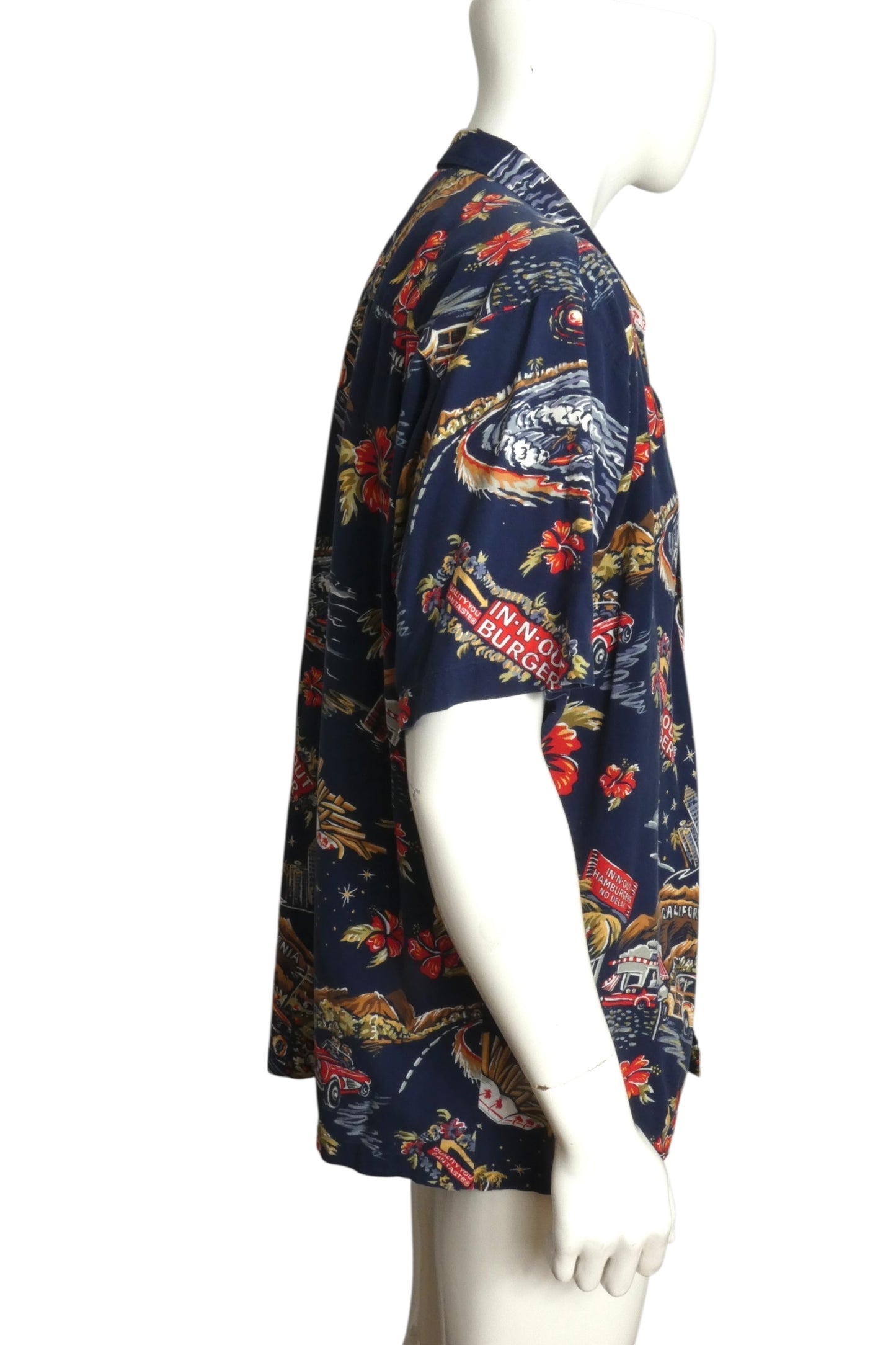 IN-N-OUT Graphic Print S/S Shirt, Size 2XL