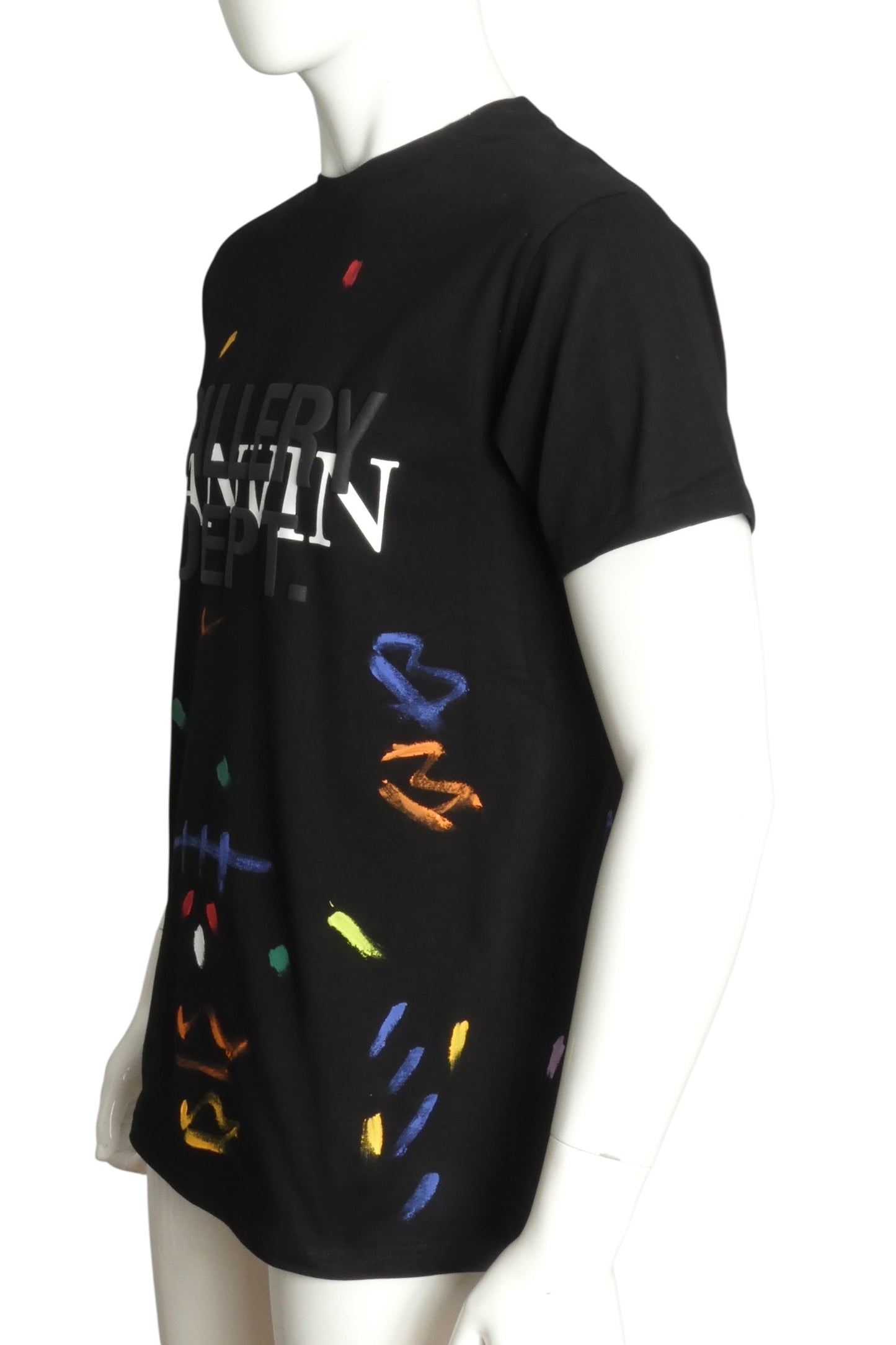 GALLERY DEPT X LANVIN- Painted Cotton T-Shirt, Size Medium