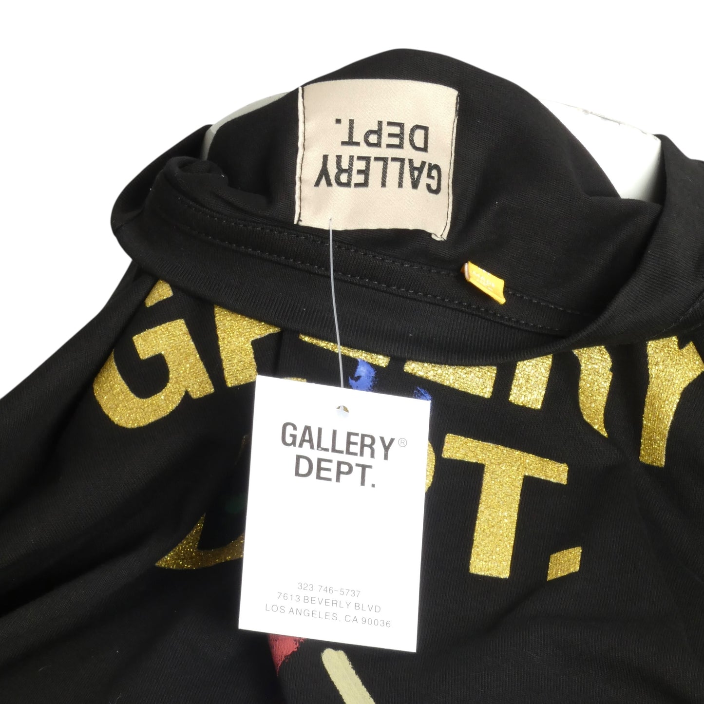 GALLERY DEPT X LANVIN- Painted Cotton T-Shirt, Size Medium