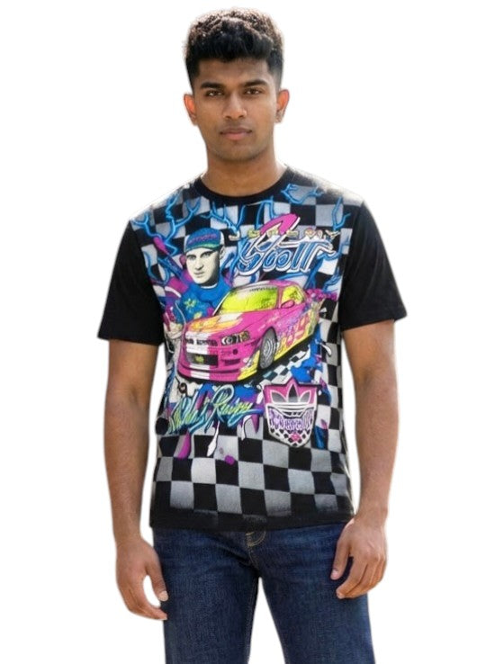 2022 NWT Adidas Racing T-Shirt, Size Small