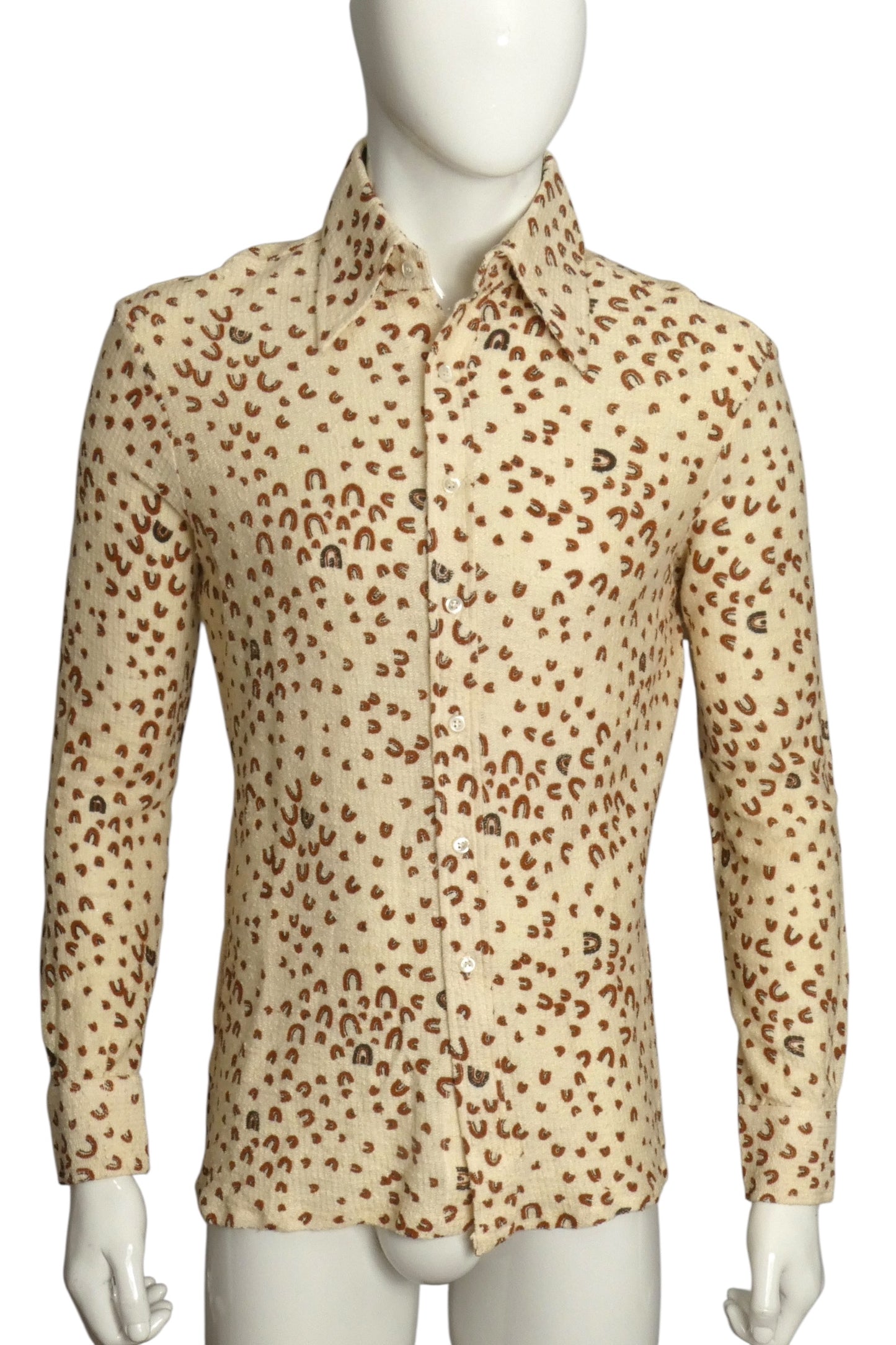 1970s Hugh Hefner Owned Knit Shirt, Size Medium