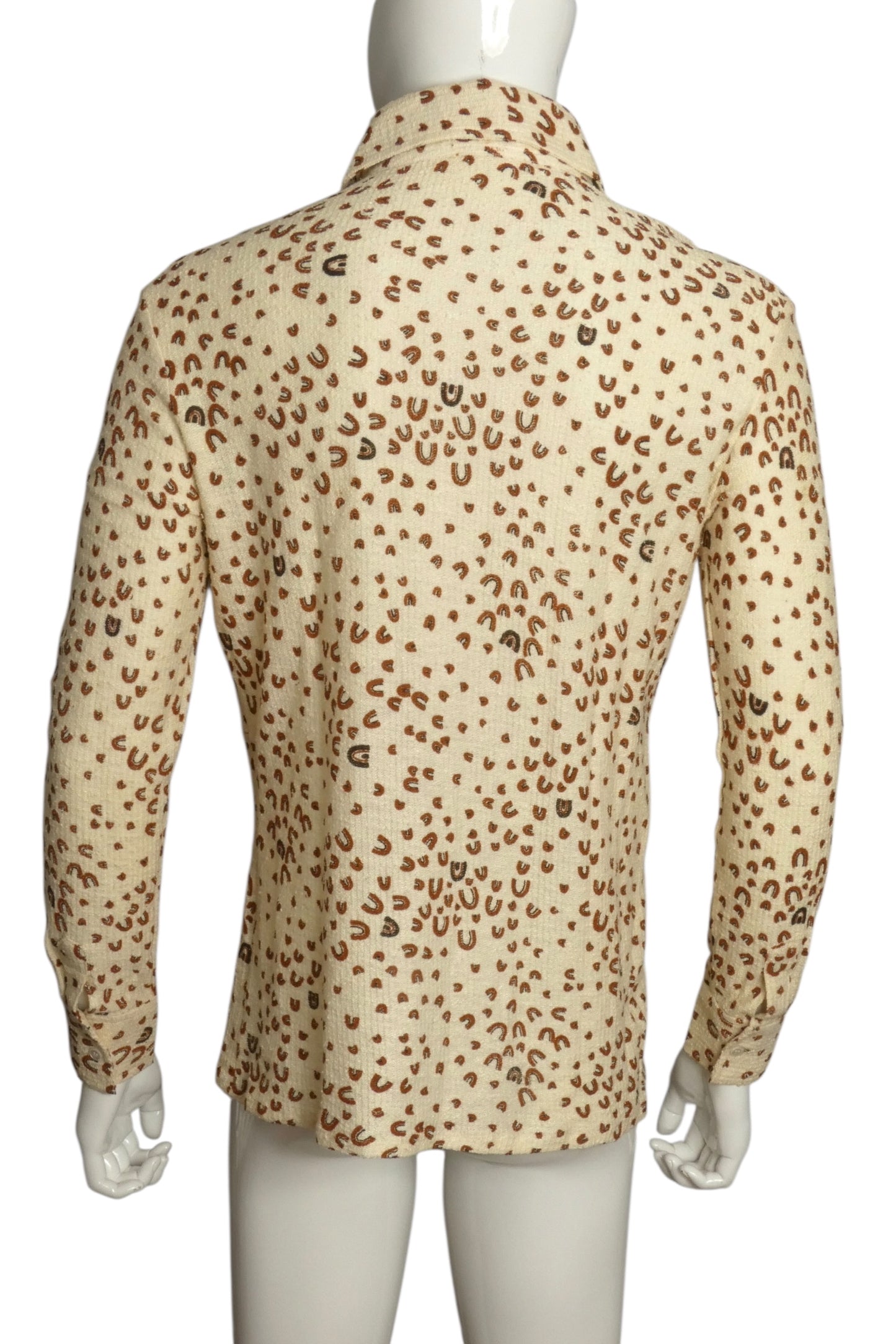 1970s Hugh Hefner Owned Knit Shirt, Size Medium