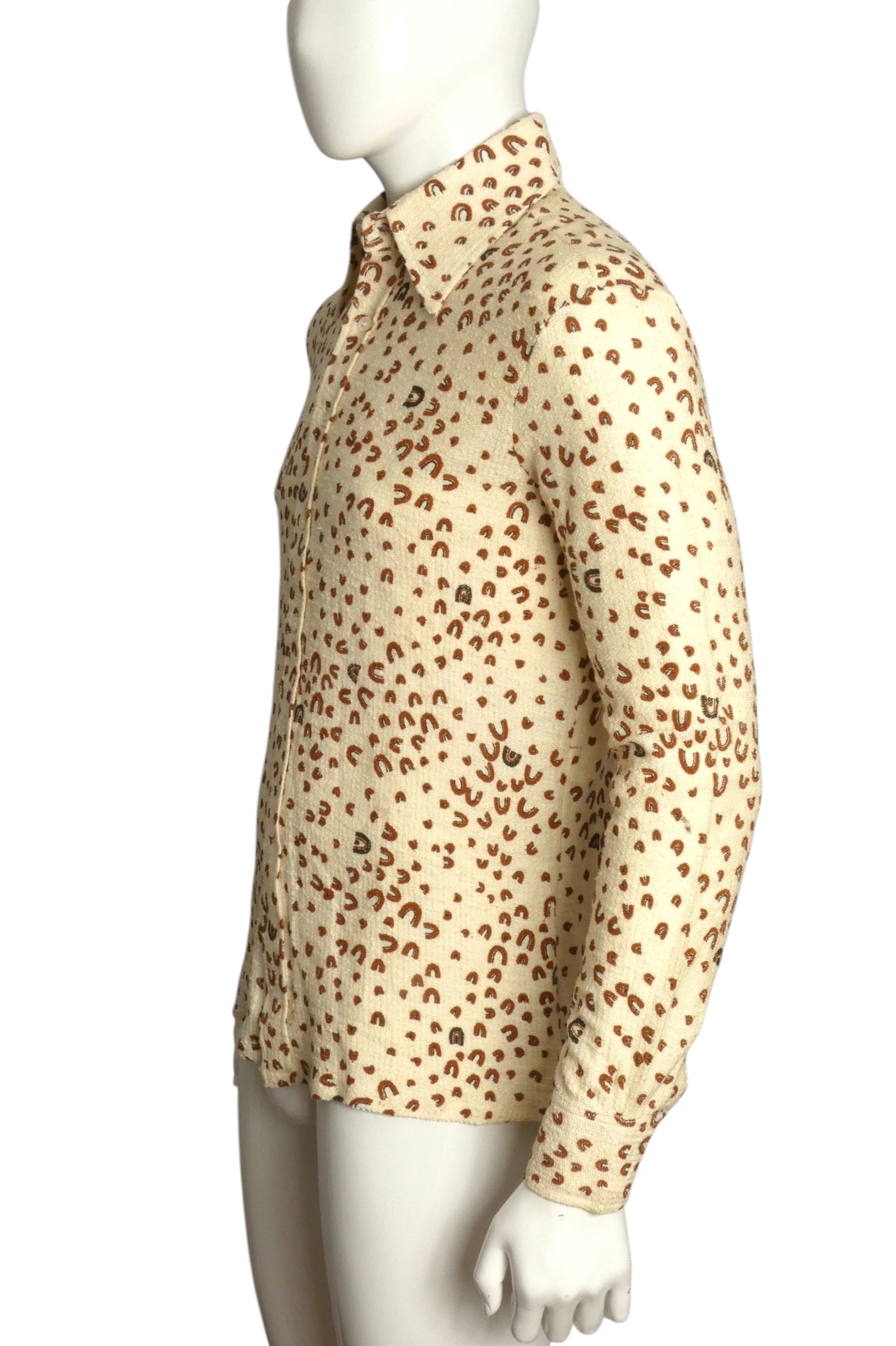 1970s Hugh Hefner Owned Knit Shirt, Size Medium