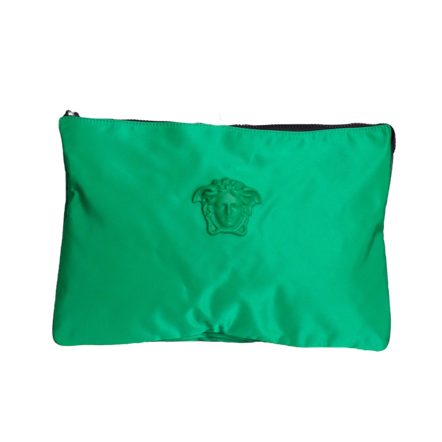 VERSACE- NWT 2022 Green Nylon Messenger Bag