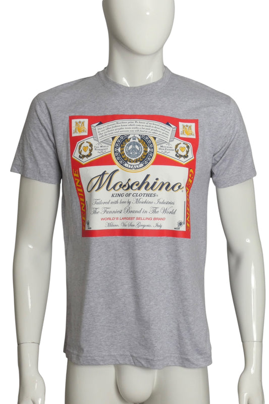 MOSCHINO COUTURE- NWT 2019 Graphic Print T-Shirt, Size Small