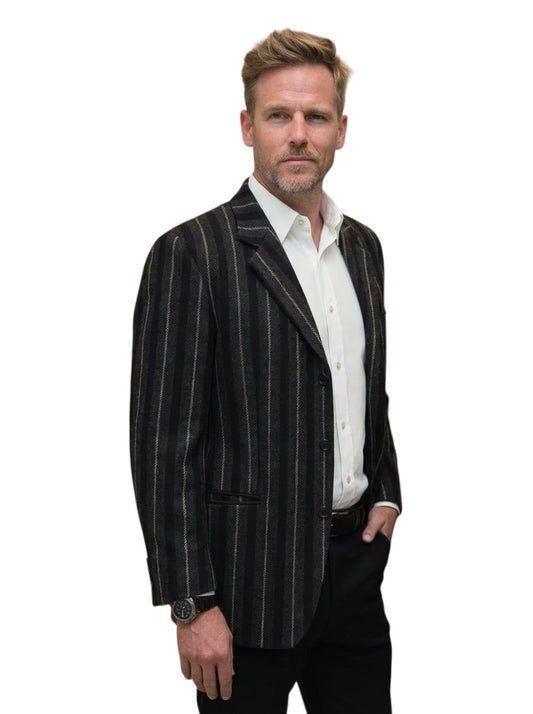 1990s Flannel Blazer, Size XL