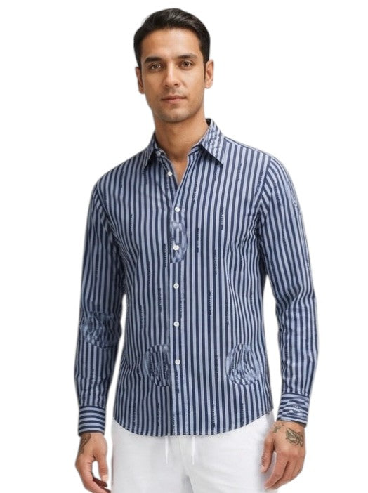 1990s "Think Positive" Shirt, Size Medium