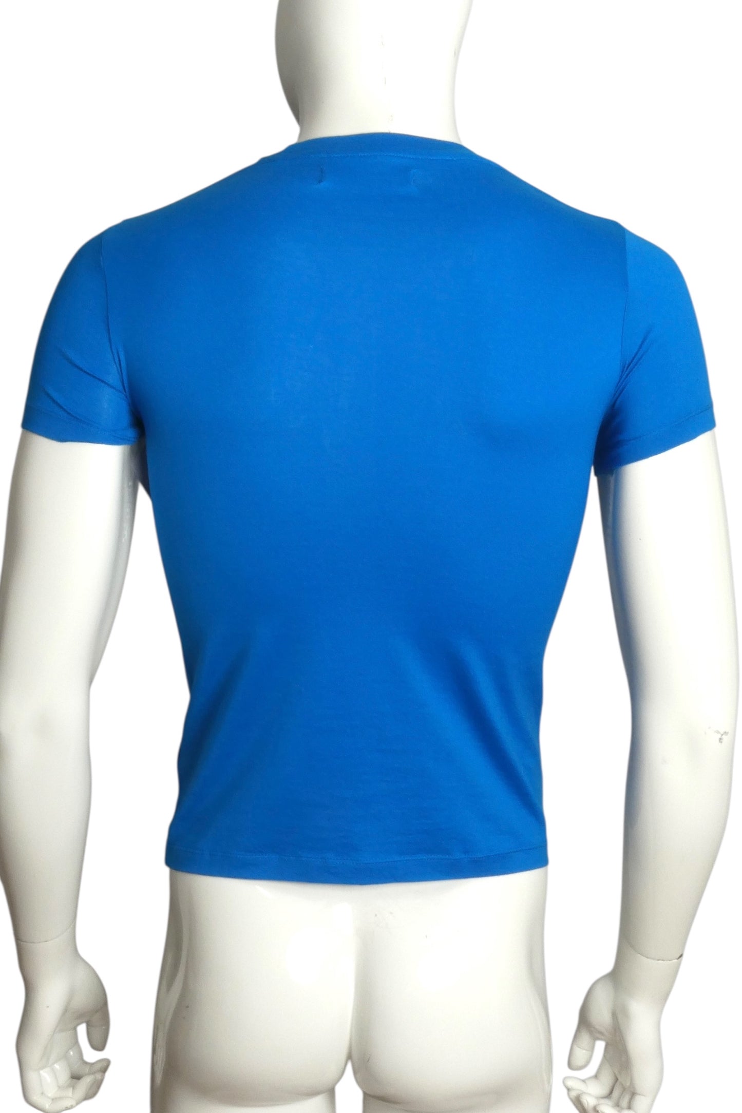 RAF SIMONS- Blue 2009 Reflection Graphic Print T-Shirt, Size XS