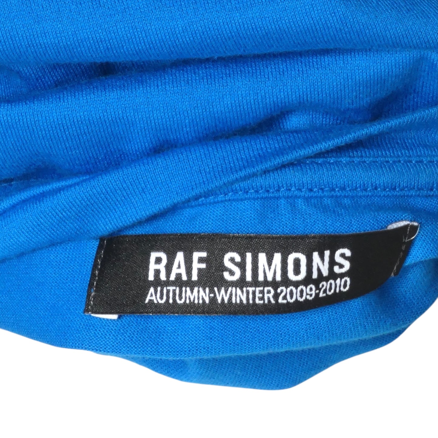 RAF SIMONS- Blue 2009 Reflection Graphic Print T-Shirt, Size XS