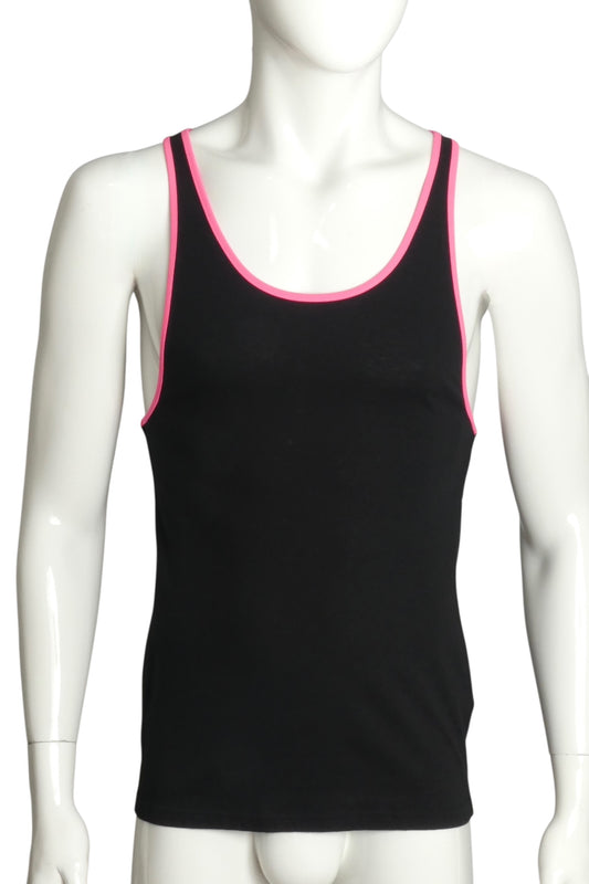 UNCONDITIONAL- NWT Black & Pink Tank Top, Size Medium