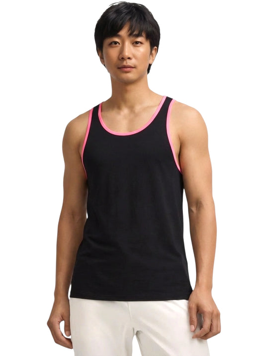 NWT Black & Pink Tank Top, Size Medium