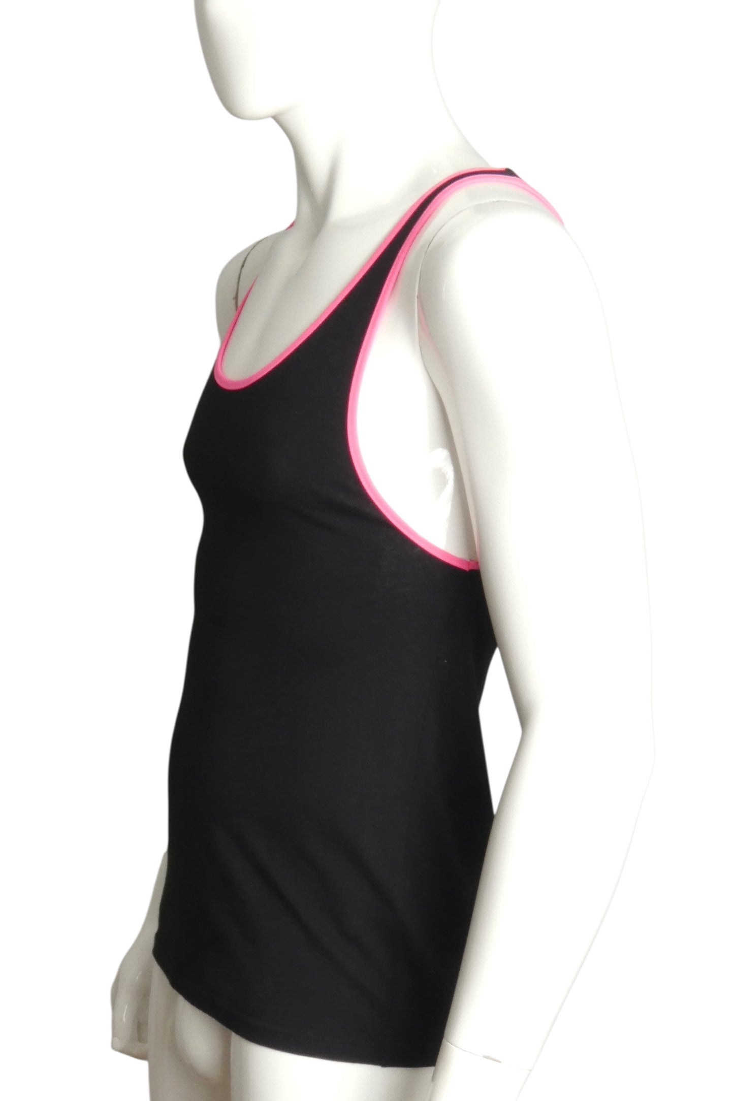 UNCONDITIONAL- NWT Black & Pink Tank Top, Size Medium