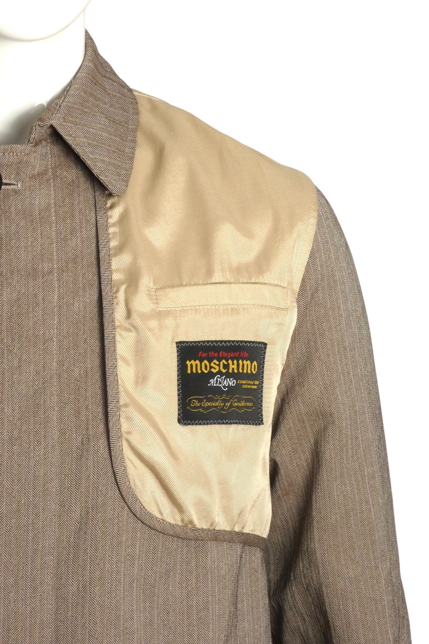 MOSCHINO COUTURE- NWT 2023 Inside/Out Overcoat, Size Medium