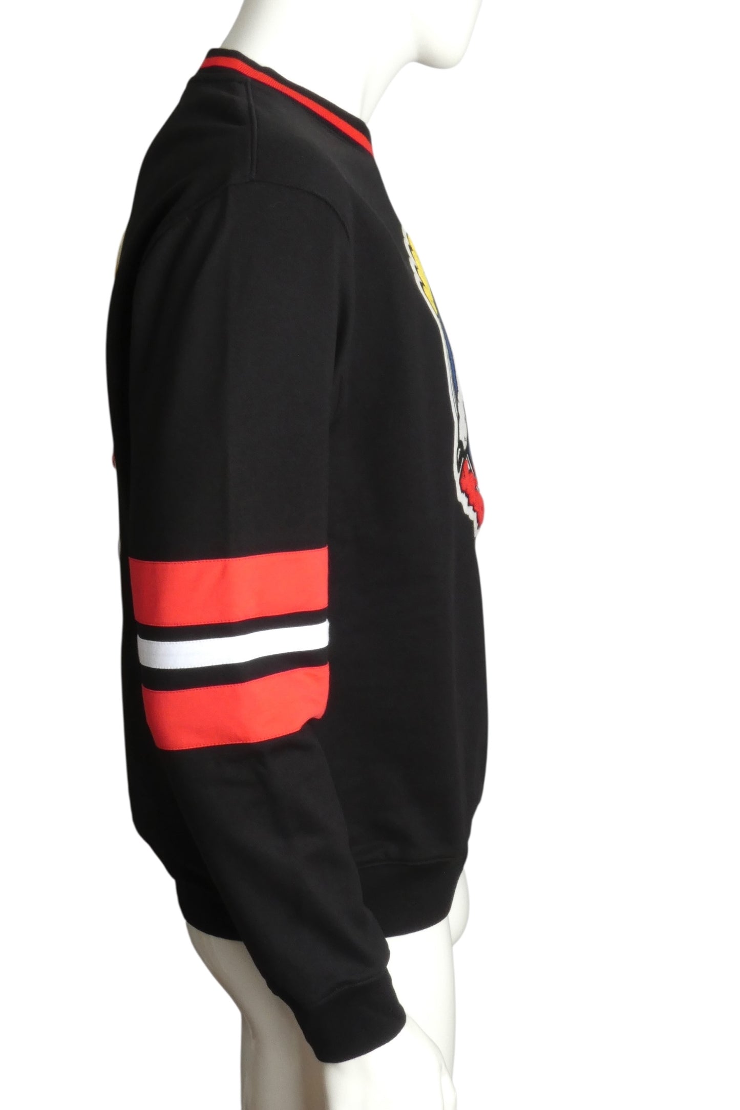 MOSCHINO COUTURE- NWT 2020 Black Mickey Rat Sweatshirt, Size Small