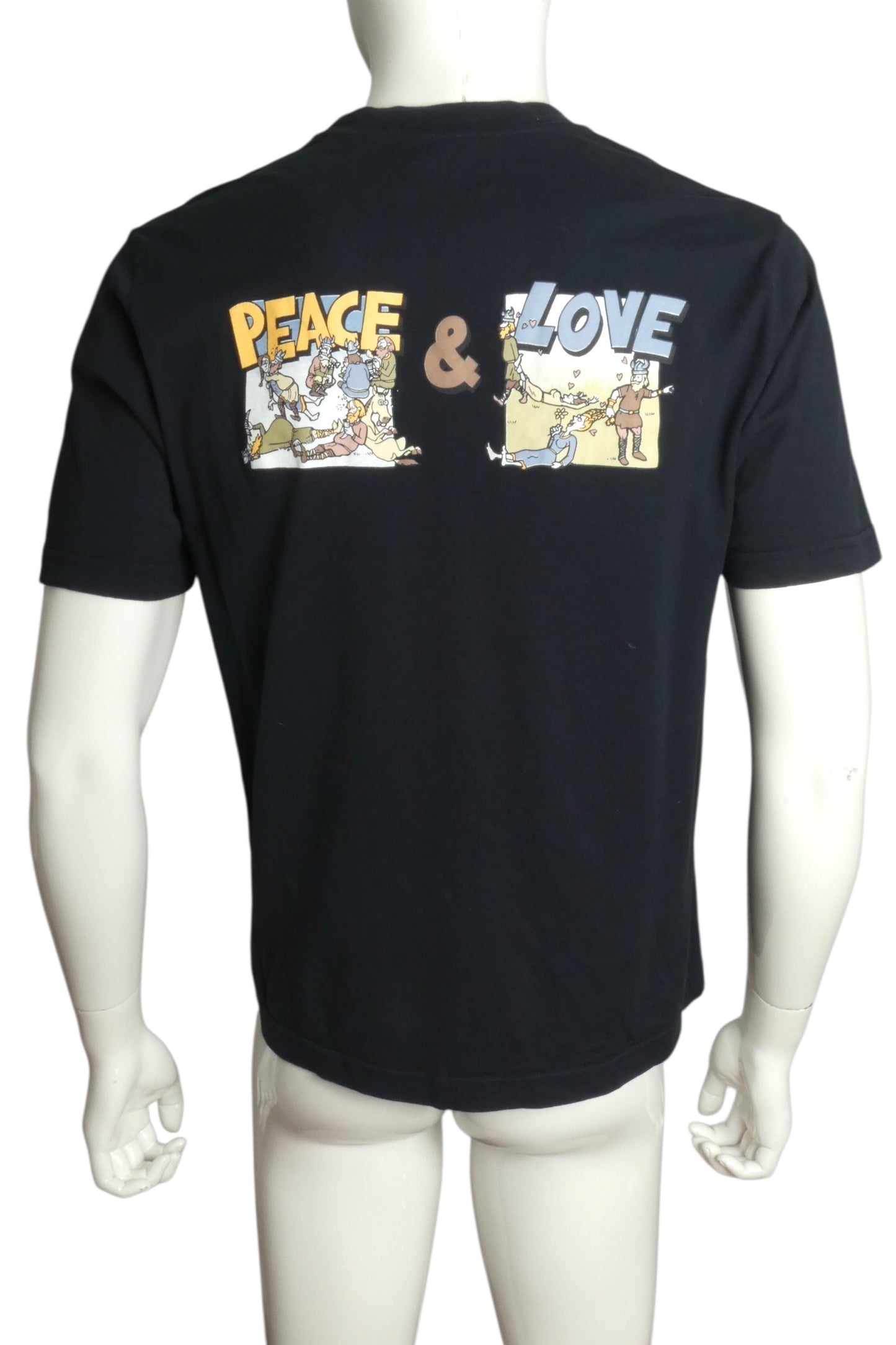 MOSCHINO JEANS-  "All You Need to be a Viking"T-shirt, Size Large