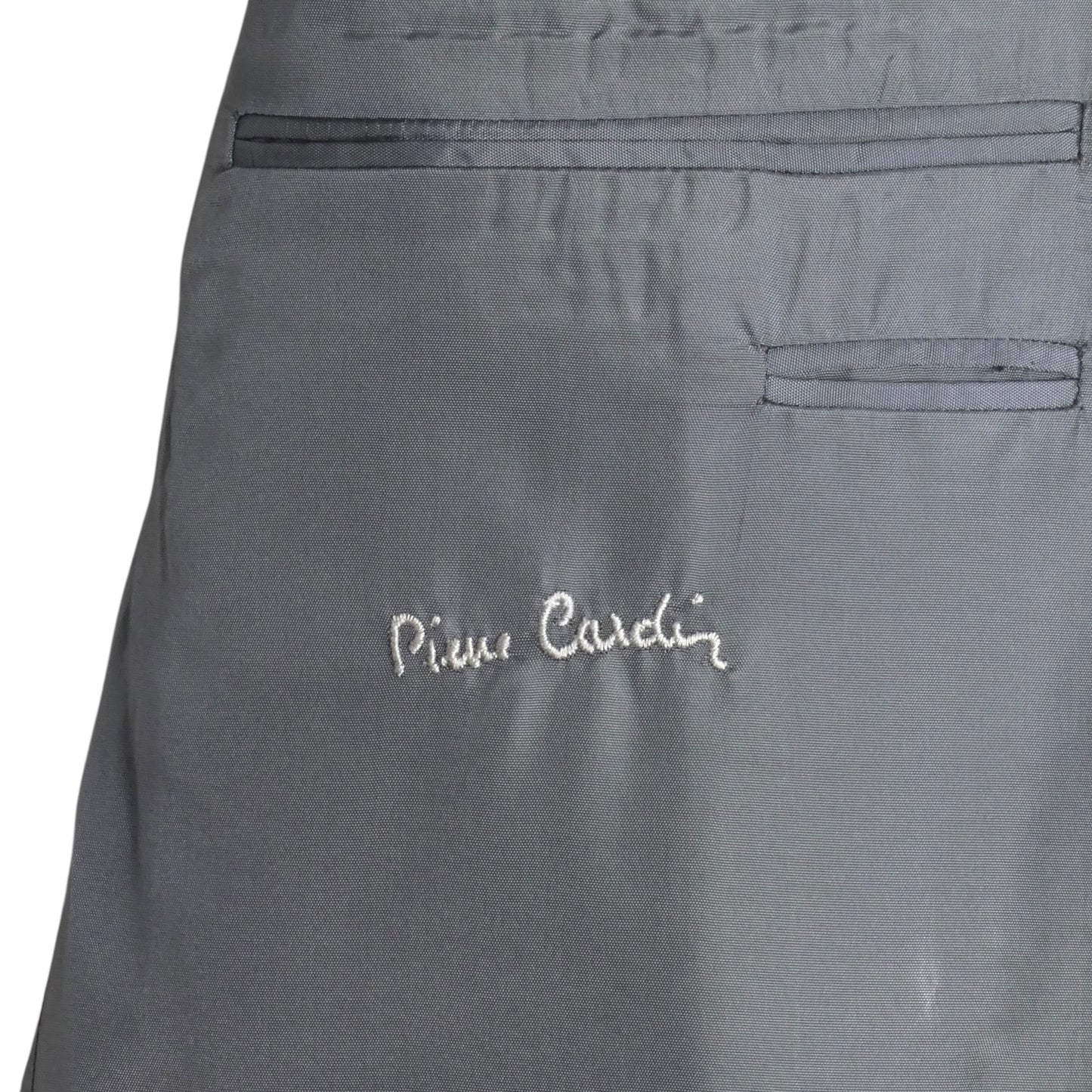 PIERRE CARDIN- 2000 Purple Silk Stripe Blazer, Size-Large