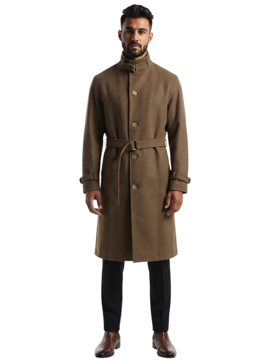 1978 Wool Overcoat, Size Large