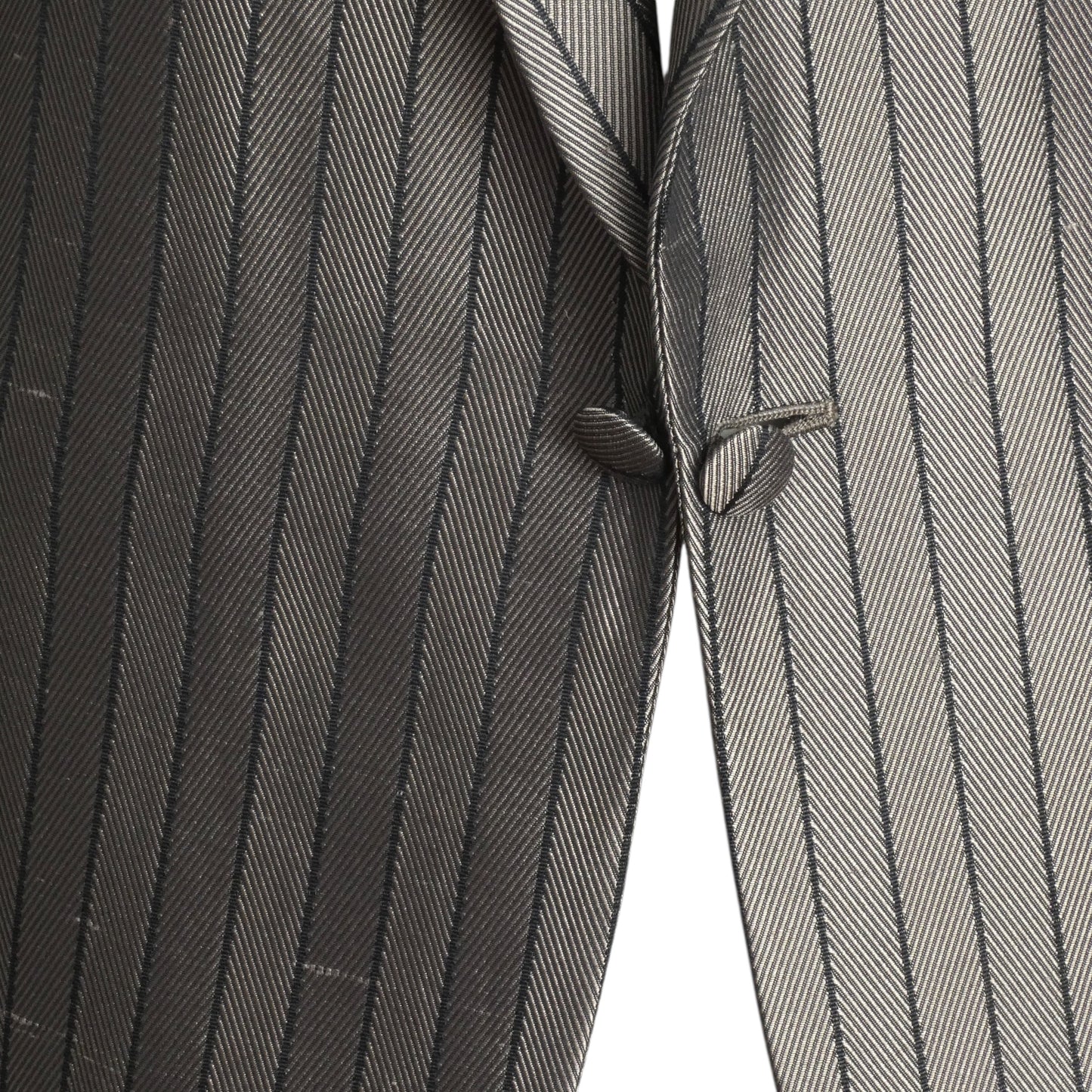 PIERRE CARDIN- 2000 Brocade Stripe Blazer, Size-XLarge