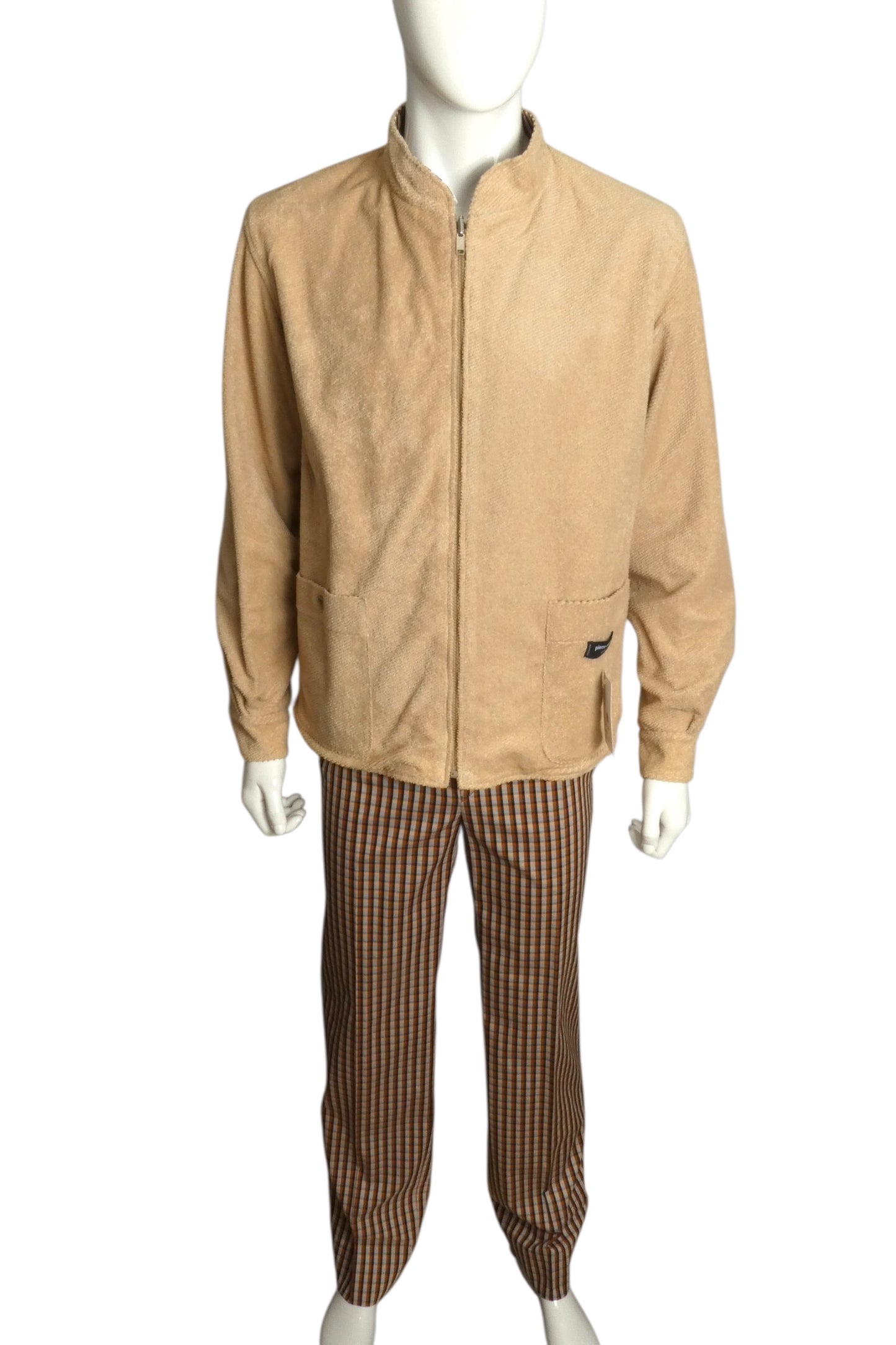 PIERRE CARDIN- 1990s Reversible Striped Resort Suit, Size Medium