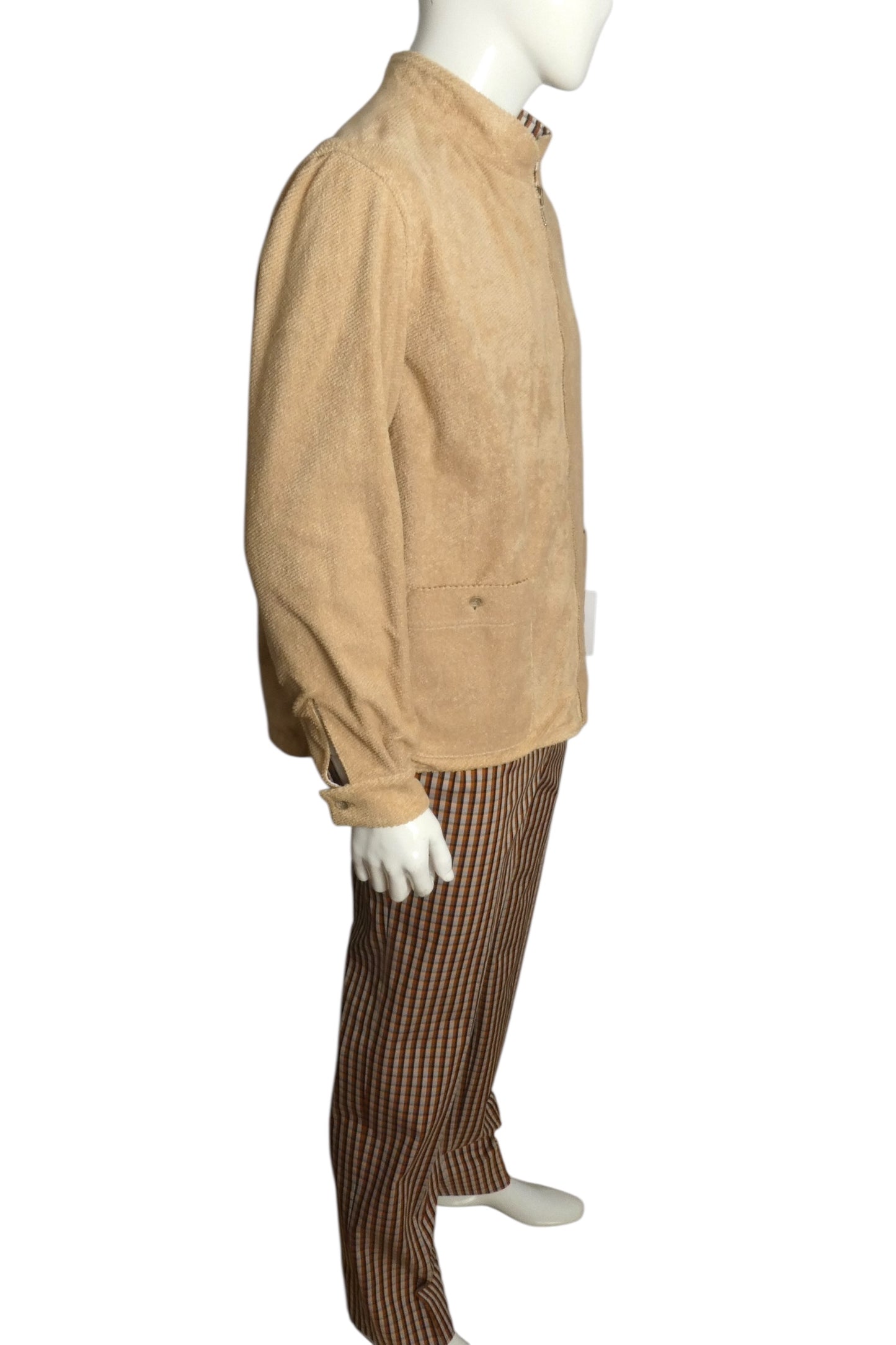 PIERRE CARDIN- 1990s Reversible Striped Resort Suit, Size Medium