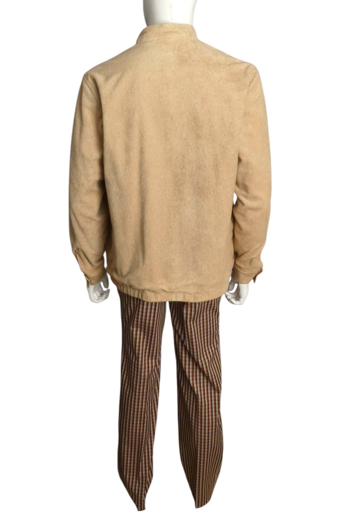 PIERRE CARDIN- 1990s Reversible Striped Resort Suit, Size Medium